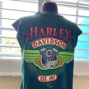 Harley Davidson Sleeveless T-Shirt